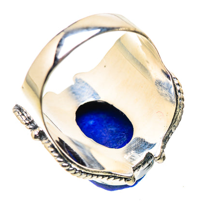 Lapis Lazuli Rings handcrafted by Ana Silver Co - RING133663 - Photo 3