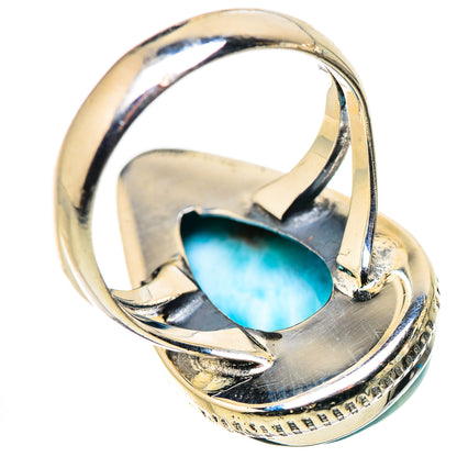 Larimar Rings handcrafted by Ana Silver Co - RING133664 - Photo 3