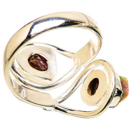 Watermelon Tourmaline Rings handcrafted by Ana Silver Co - RING133677 - Photo 3