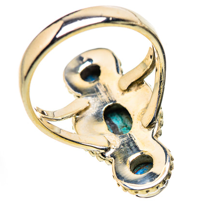 Rainbow Calsilica Rings handcrafted by Ana Silver Co - RING133684 - Photo 3
