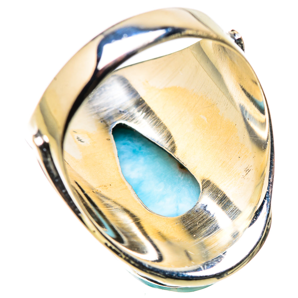 Larimar Rings handcrafted by Ana Silver Co - RING133697 - Photo 3