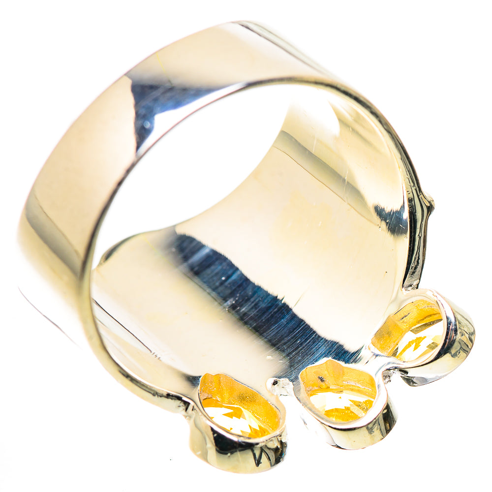Citrine Rings handcrafted by Ana Silver Co - RING133706 - Photo 3