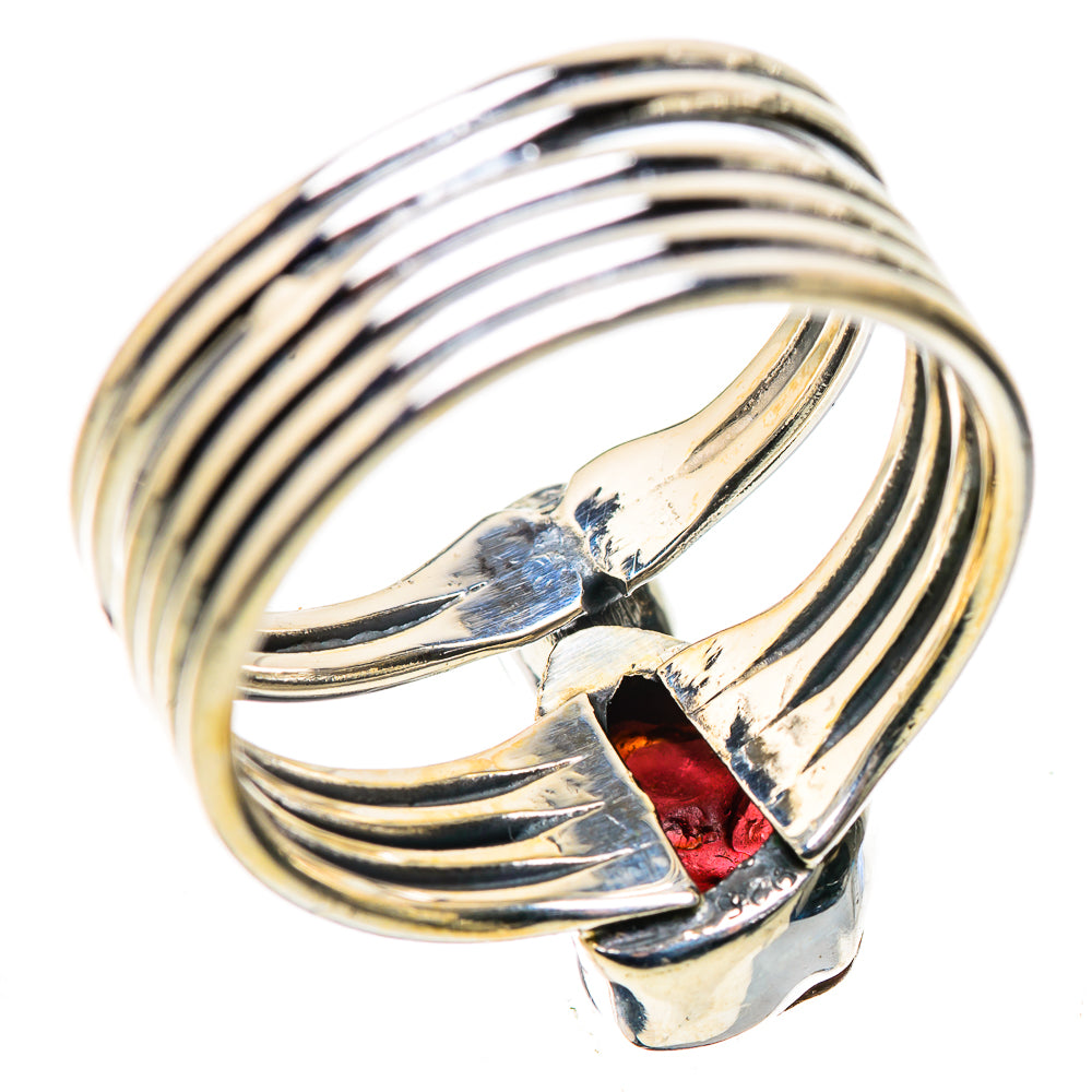 Garnet Rings handcrafted by Ana Silver Co - RING133708 - Photo 3