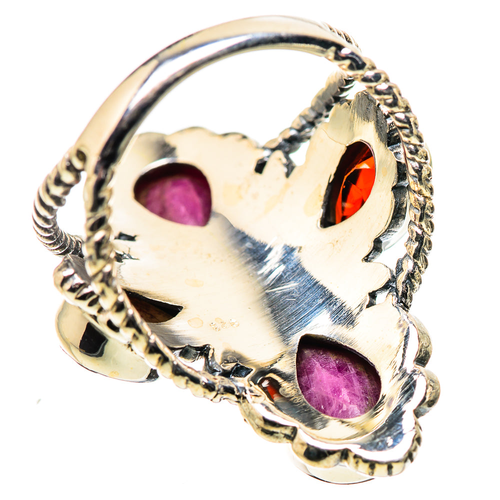 Ruby Rings handcrafted by Ana Silver Co - RING133709 - Photo 3