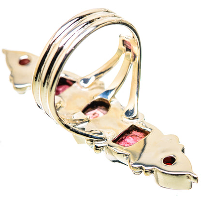 Pink Tourmaline Rings handcrafted by Ana Silver Co - RING133710 - Photo 3