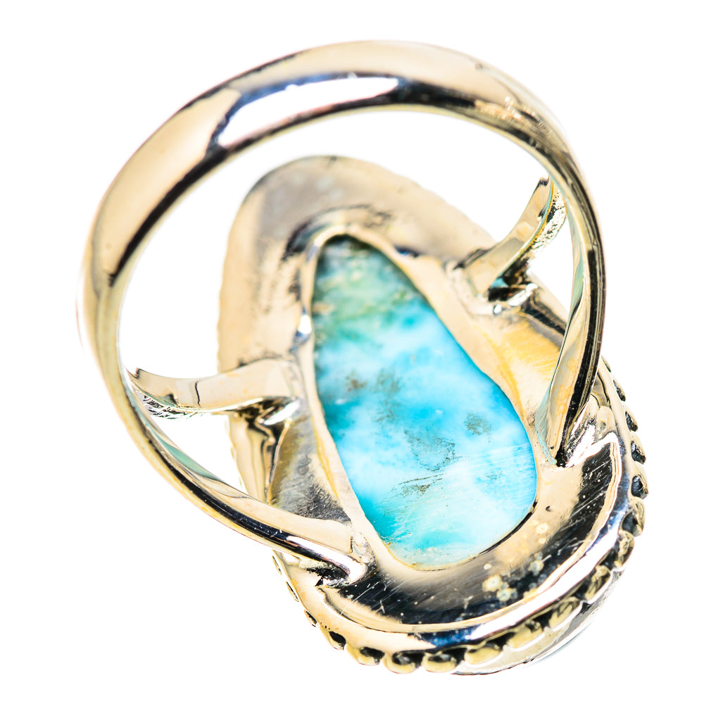 Larimar Rings handcrafted by Ana Silver Co - RING133721 - Photo 3