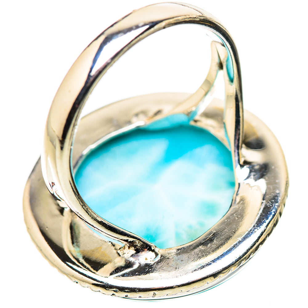 Larimar Rings handcrafted by Ana Silver Co - RING133726 - Photo 3