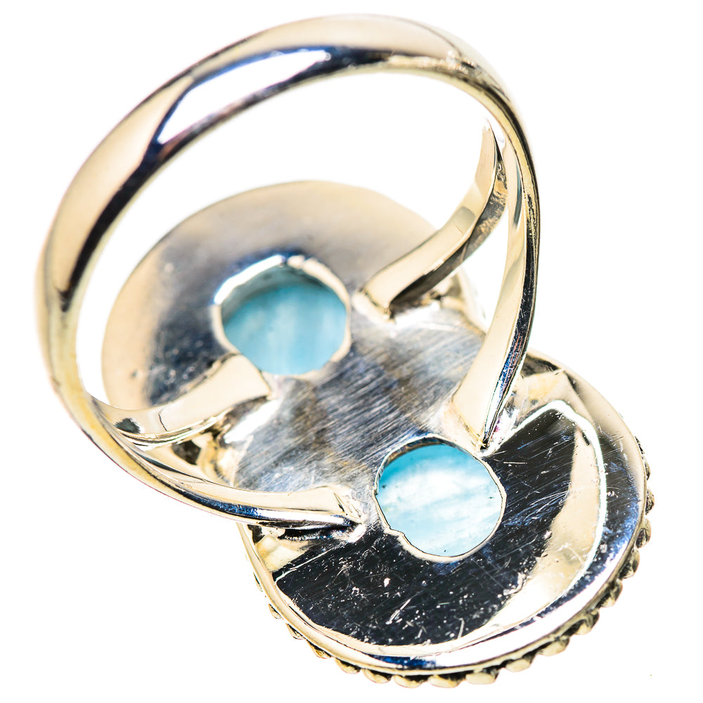 Aquamarine Rings handcrafted by Ana Silver Co - RING133727 - Photo 3