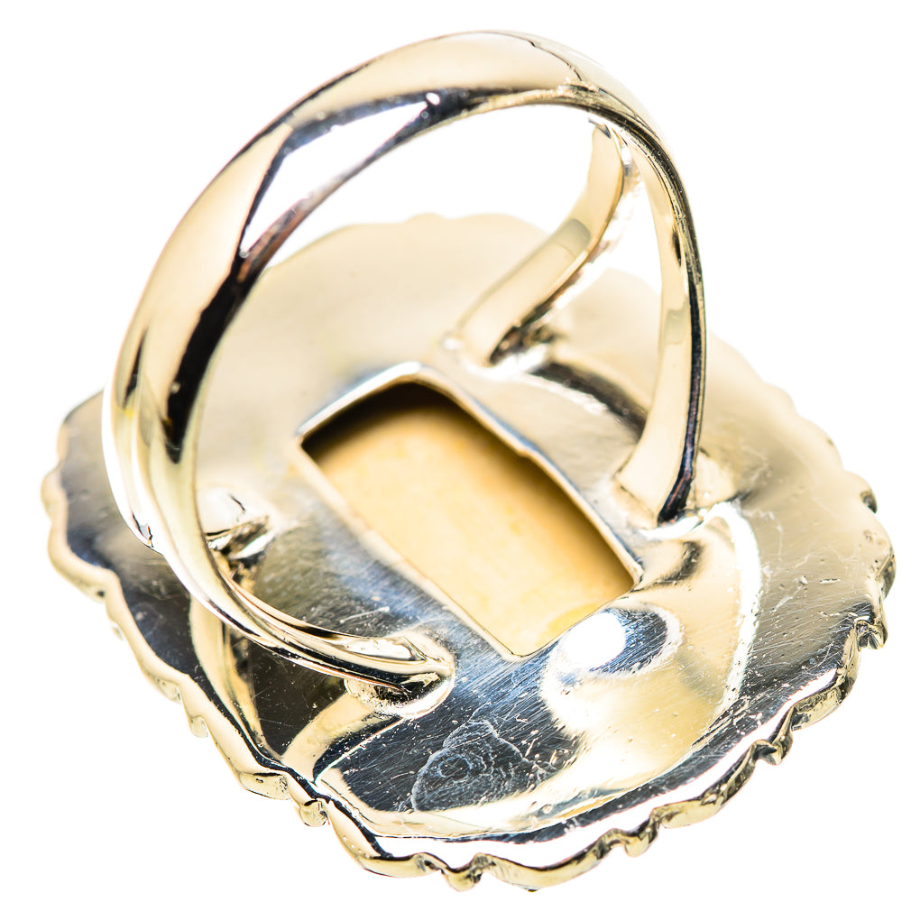 Germany Psilomelane Dendrite Rings handcrafted by Ana Silver Co - RING133736 - Photo 3