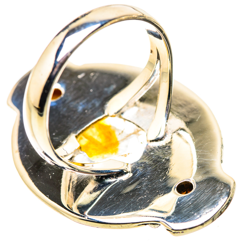 Citrine Rings handcrafted by Ana Silver Co - RING133738 - Photo 3