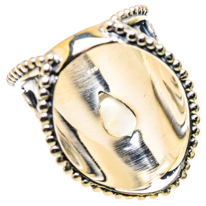 Rainbow Moonstone Rings handcrafted by Ana Silver Co - RING133744 - Photo 3