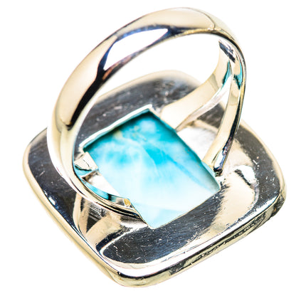 Larimar Rings handcrafted by Ana Silver Co - RING133754 - Photo 3