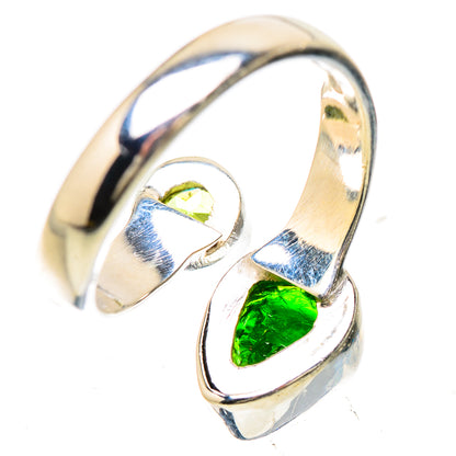 Chrome Diopside Rings handcrafted by Ana Silver Co - RING133768 - Photo 3