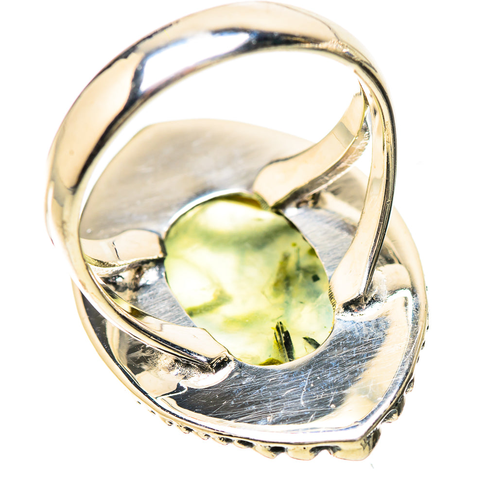 Prehnite Rings handcrafted by Ana Silver Co - RING133770 - Photo 3