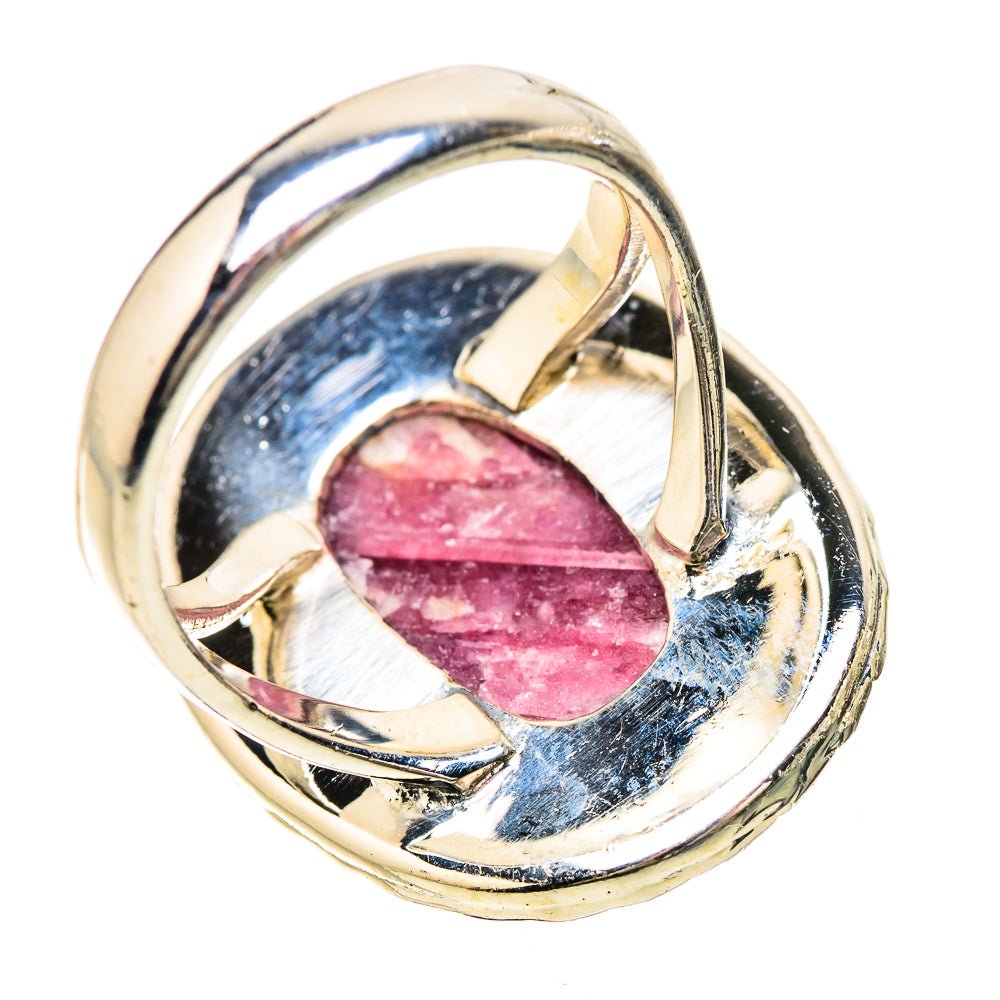 Pink Tourmaline Rings handcrafted by Ana Silver Co - RING133774 - Photo 3