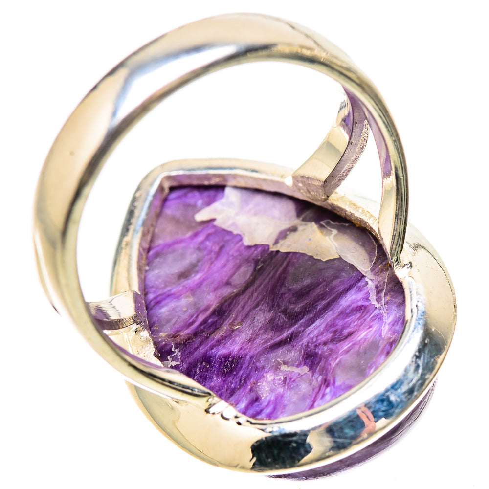 Charoite Rings handcrafted by Ana Silver Co - RING133778 - Photo 3