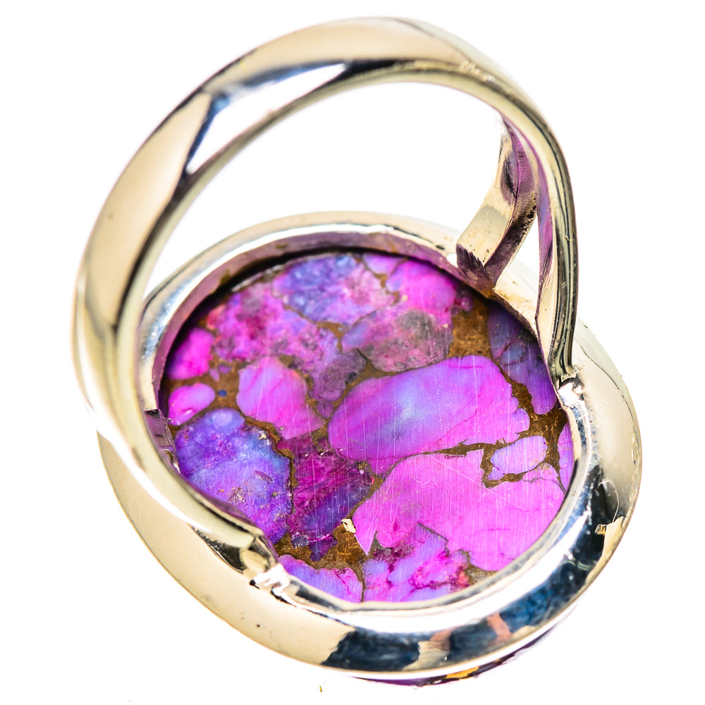 Purple Copper Composite Turquoise Rings handcrafted by Ana Silver Co - RING133780 - Photo 3