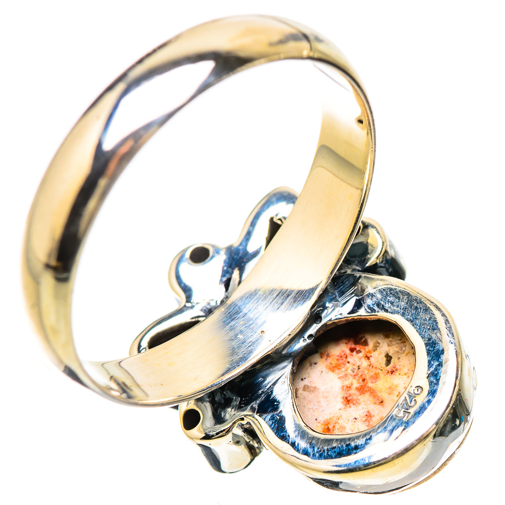 Mexican Fire Opal Rings handcrafted by Ana Silver Co - RING133788 - Photo 3