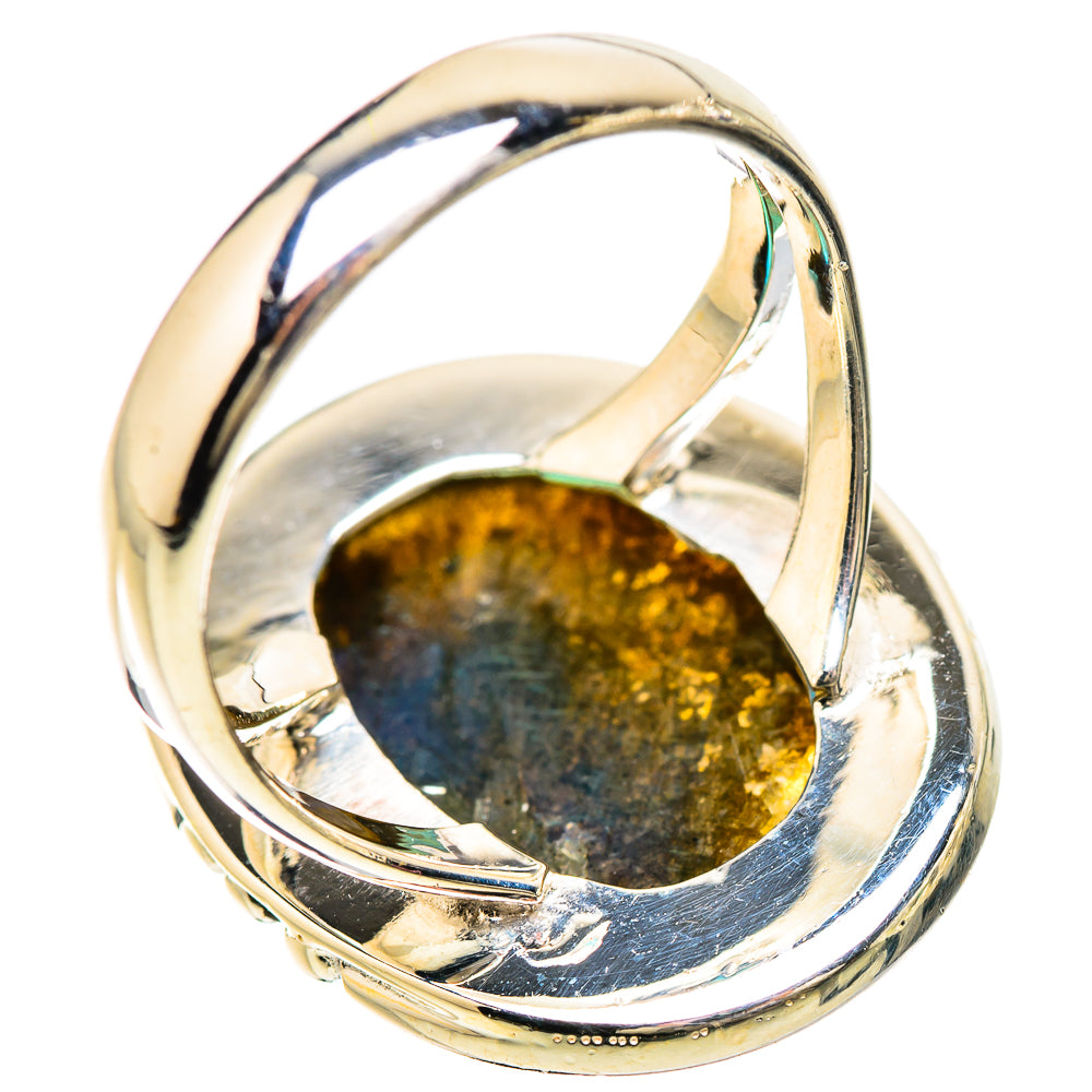 Labradorite Rings handcrafted by Ana Silver Co - RING133792 - Photo 3