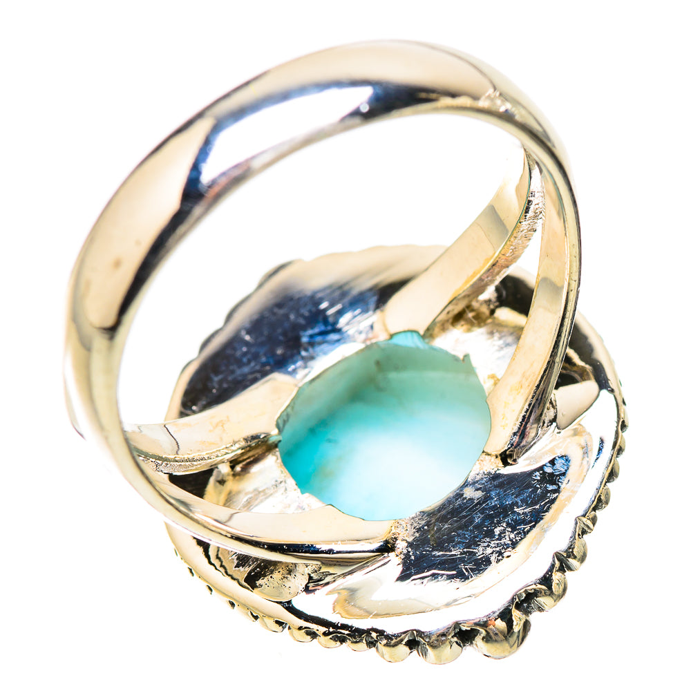 Larimar Rings handcrafted by Ana Silver Co - RING133793 - Photo 3