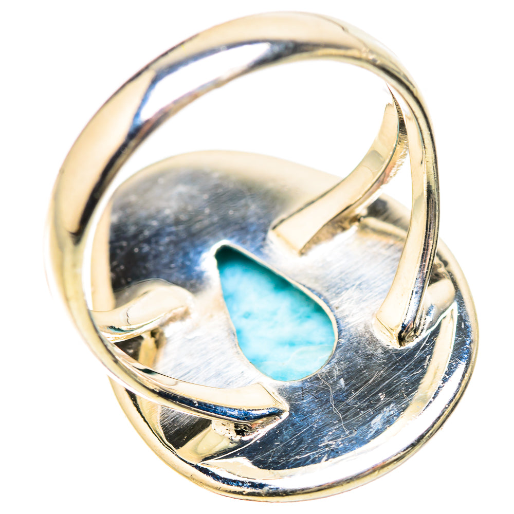 Larimar Rings handcrafted by Ana Silver Co - RING133795 - Photo 3