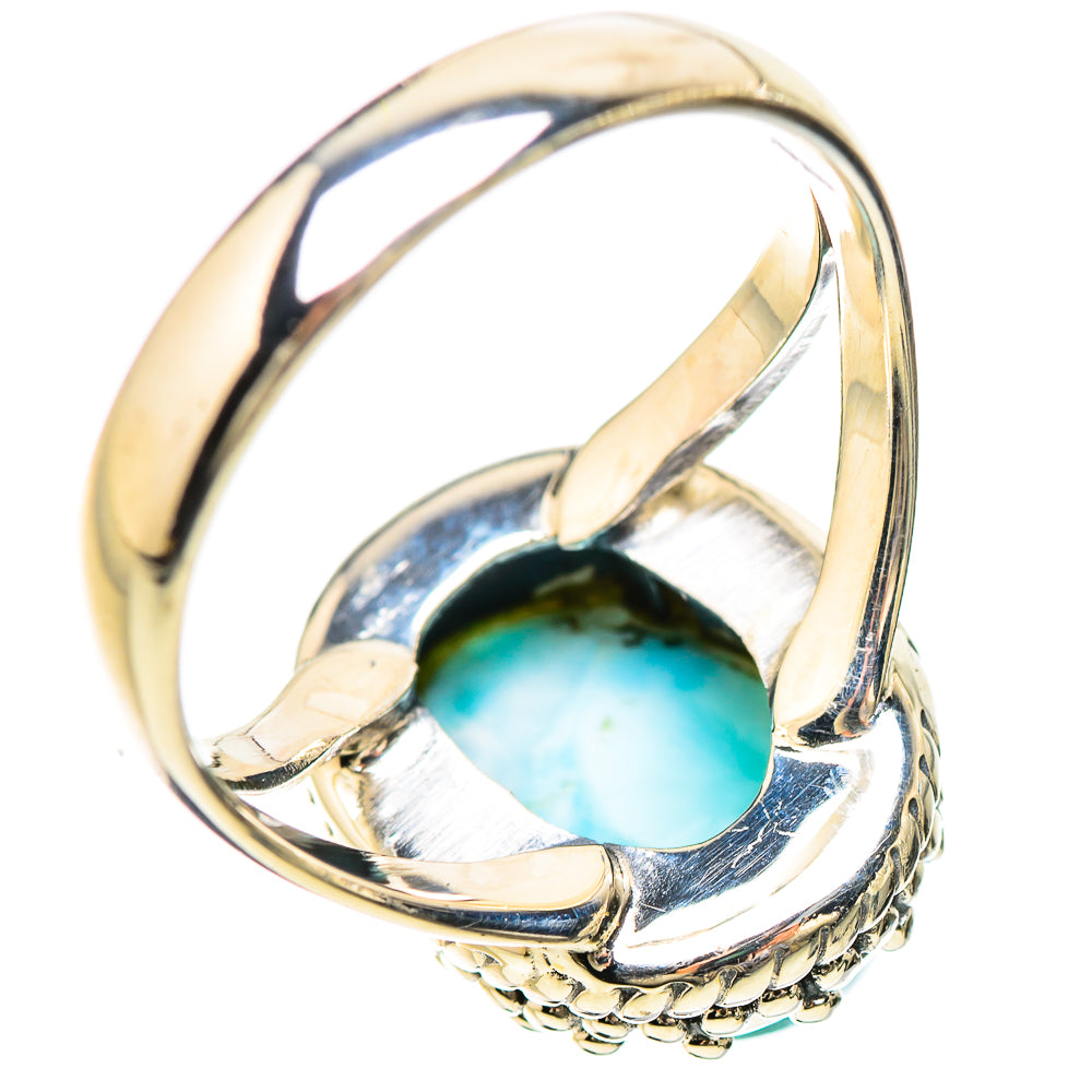 Larimar Rings handcrafted by Ana Silver Co - RING133797 - Photo 3