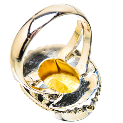 Citrine Rings handcrafted by Ana Silver Co - RING133803 - Photo 3
