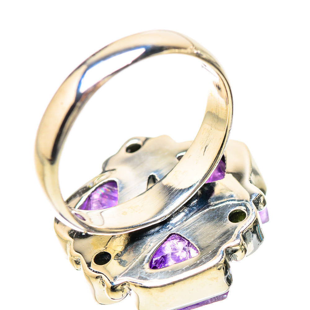 Amethyst Rings handcrafted by Ana Silver Co - RING133809 - Photo 3
