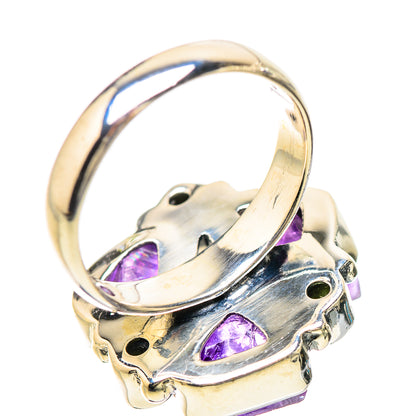 Amethyst Rings handcrafted by Ana Silver Co - RING133809 - Photo 3