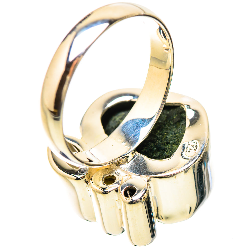 Coconut Geode Druzy Rings handcrafted by Ana Silver Co - RING133812 - Photo 3