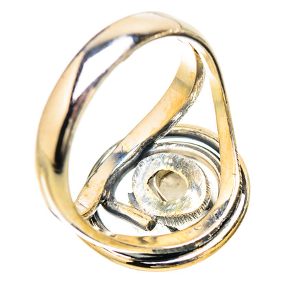 Rainbow Moonstone Rings handcrafted by Ana Silver Co - RING133815 - Photo 3