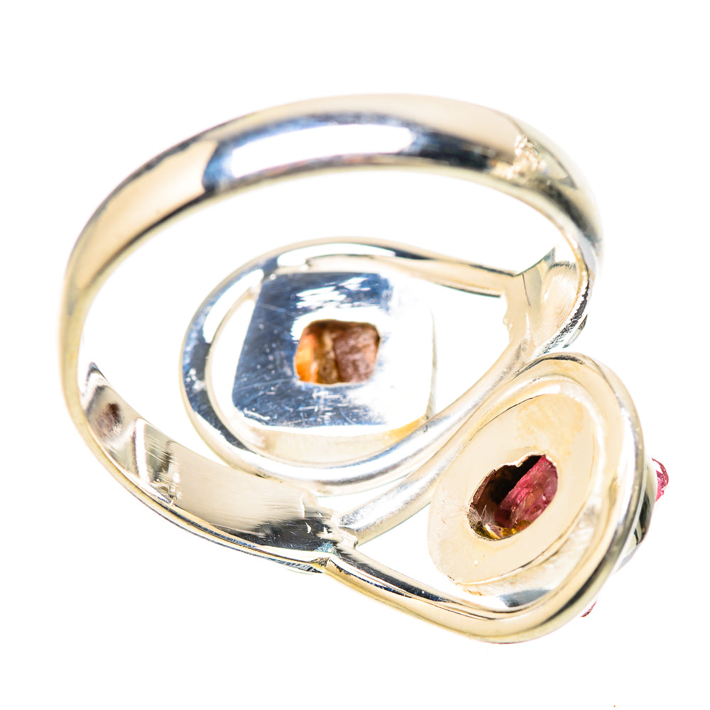 Pink Tourmaline Rings handcrafted by Ana Silver Co - RING133818 - Photo 3