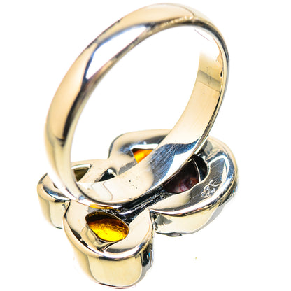 Mexican Fire Opal Rings handcrafted by Ana Silver Co - RING133820 - Photo 3