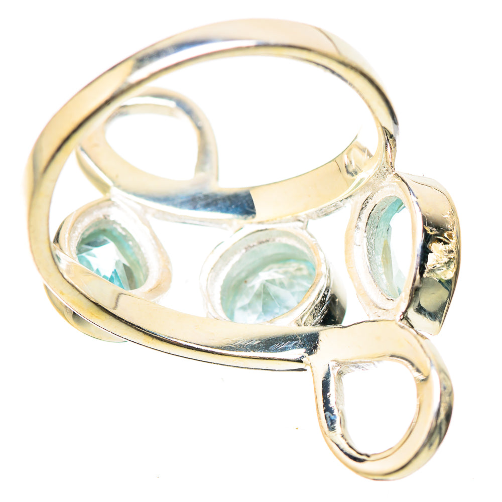 Blue Topaz Rings handcrafted by Ana Silver Co - RING133823 - Photo 3