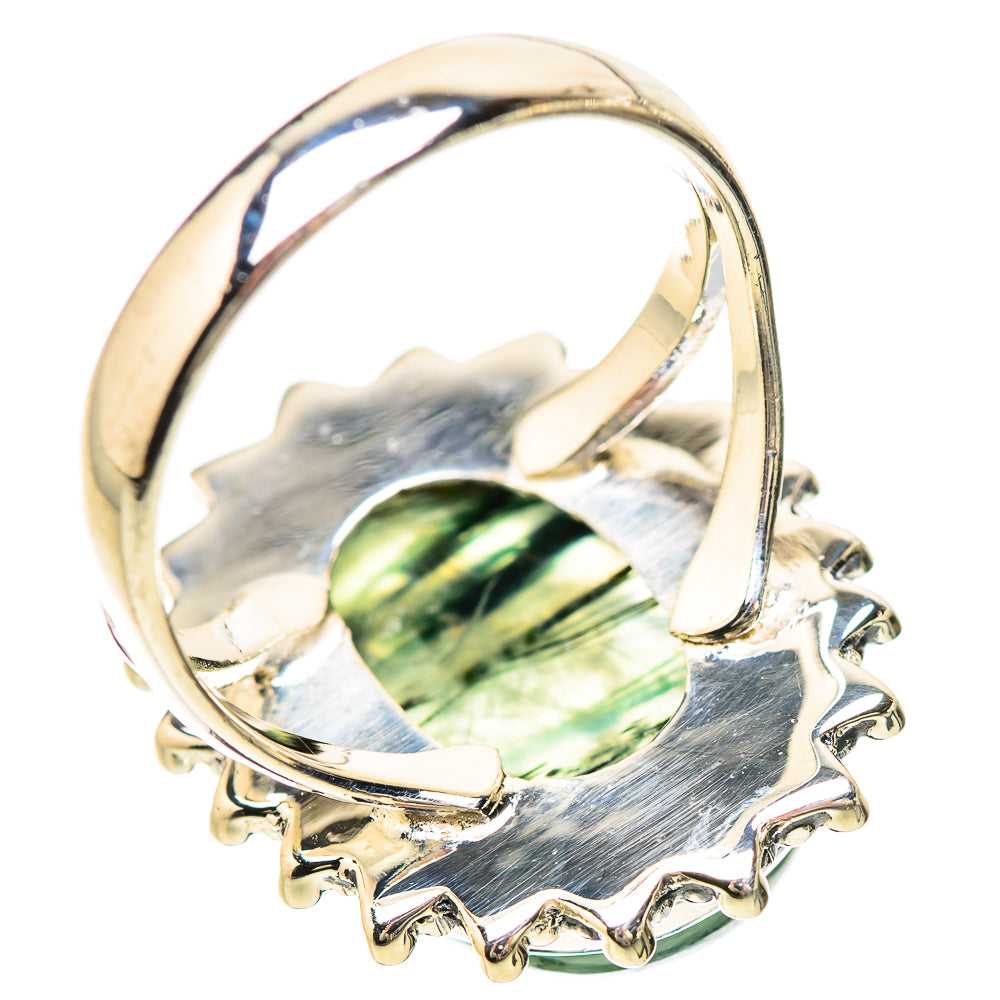 Prehnite Rings handcrafted by Ana Silver Co - RING133830 - Photo 3