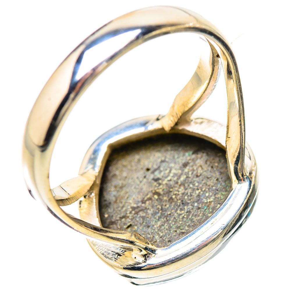 Andamooka Opal Rings handcrafted by Ana Silver Co - RING133845 - Photo 3