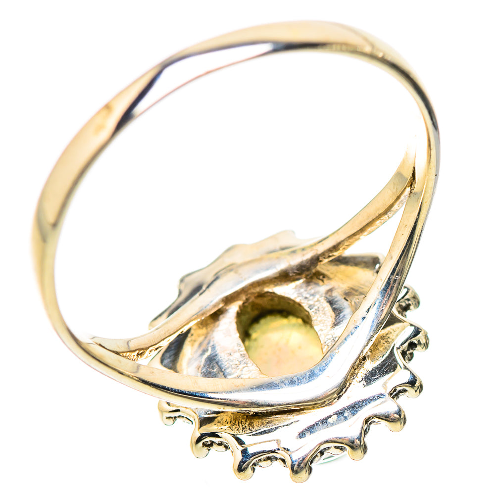 Ethiopian Opal Rings handcrafted by Ana Silver Co - RING133847 - Photo 3
