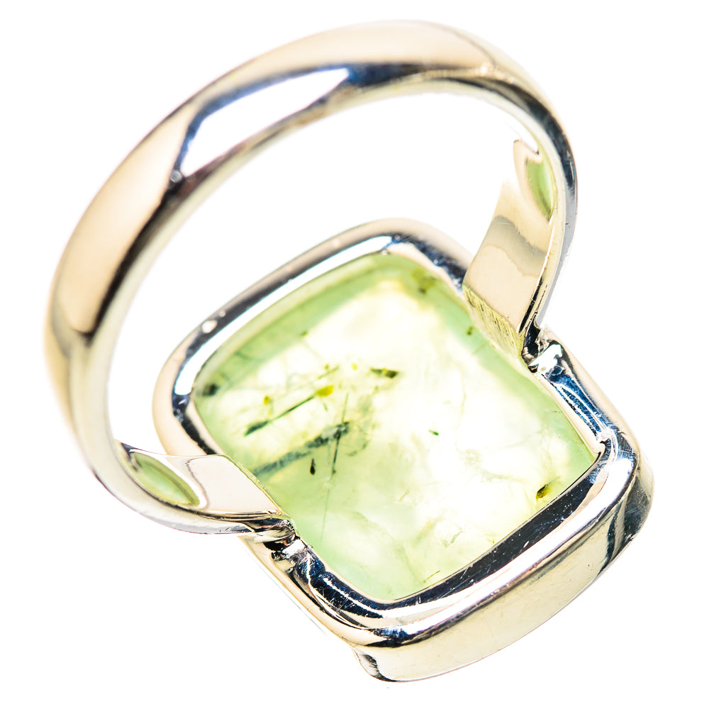 Prehnite Rings handcrafted by Ana Silver Co - RING133859 - Photo 3