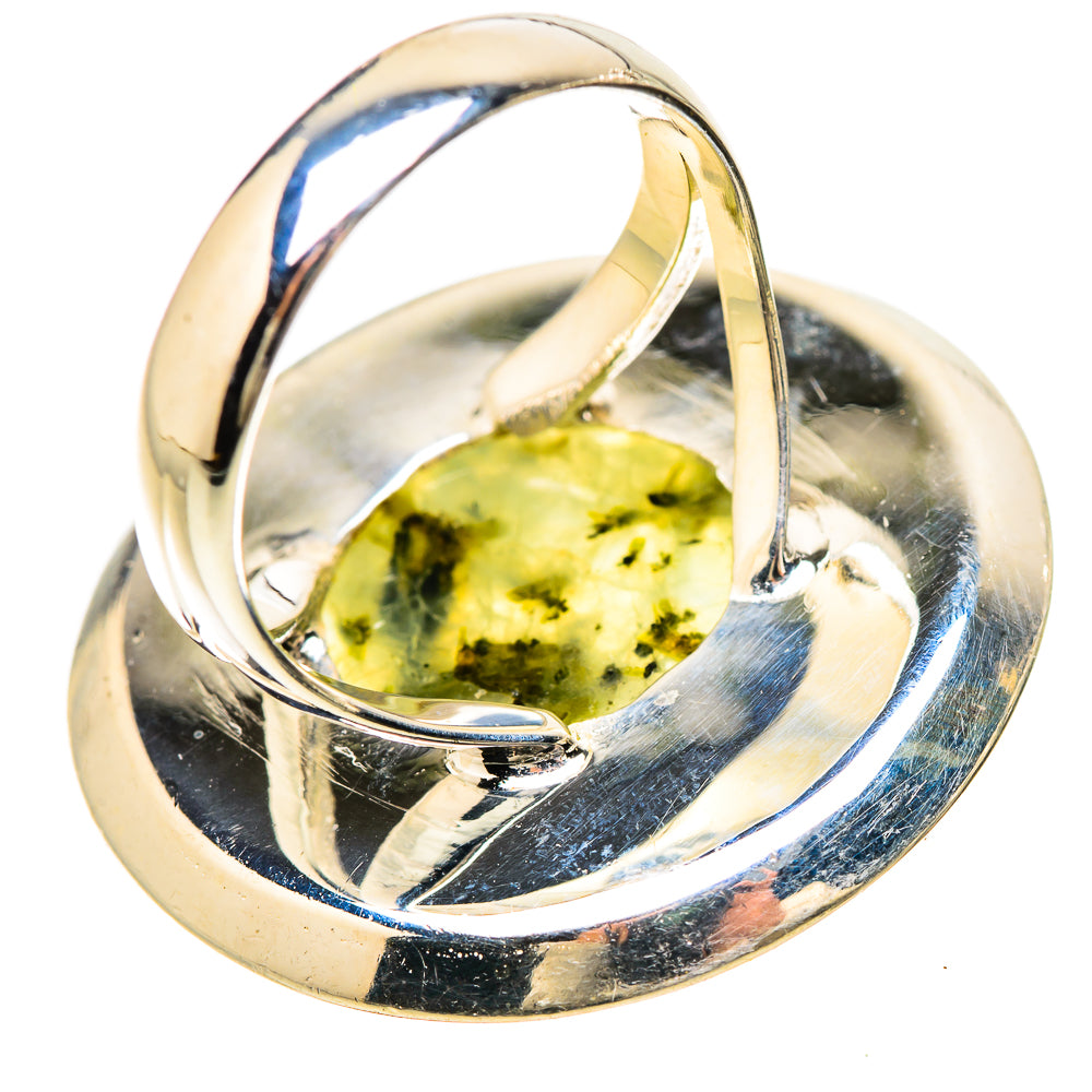 Prehnite Rings handcrafted by Ana Silver Co - RING133862 - Photo 3