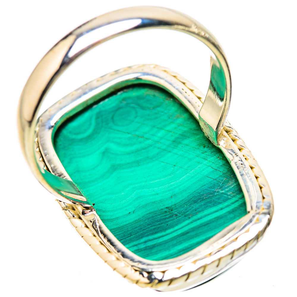 Malachite Rings handcrafted by Ana Silver Co - RING133863 - Photo 3