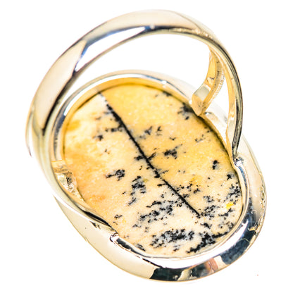 Germany Psilomelane Dendrite Rings handcrafted by Ana Silver Co - RING133868 - Photo 3