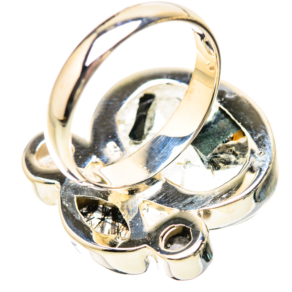 Tourmalinated Quartz Rings handcrafted by Ana Silver Co - RING133876 - Photo 3