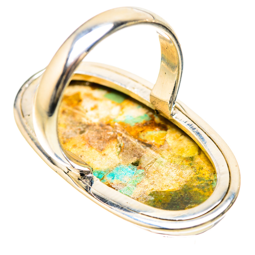 Kingmang Mohave Turquoise Rings handcrafted by Ana Silver Co - RING133882 - Photo 3