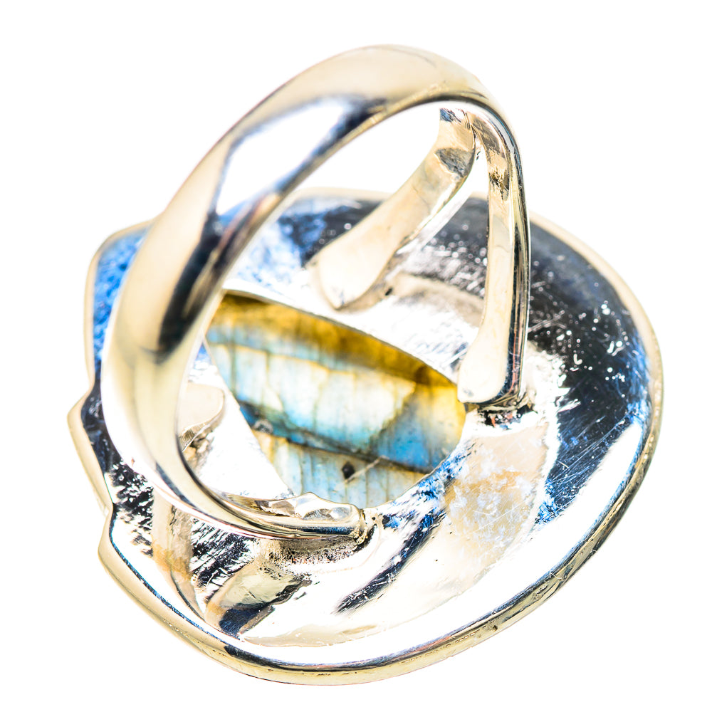 Labradorite Rings handcrafted by Ana Silver Co - RING133884 - Photo 3