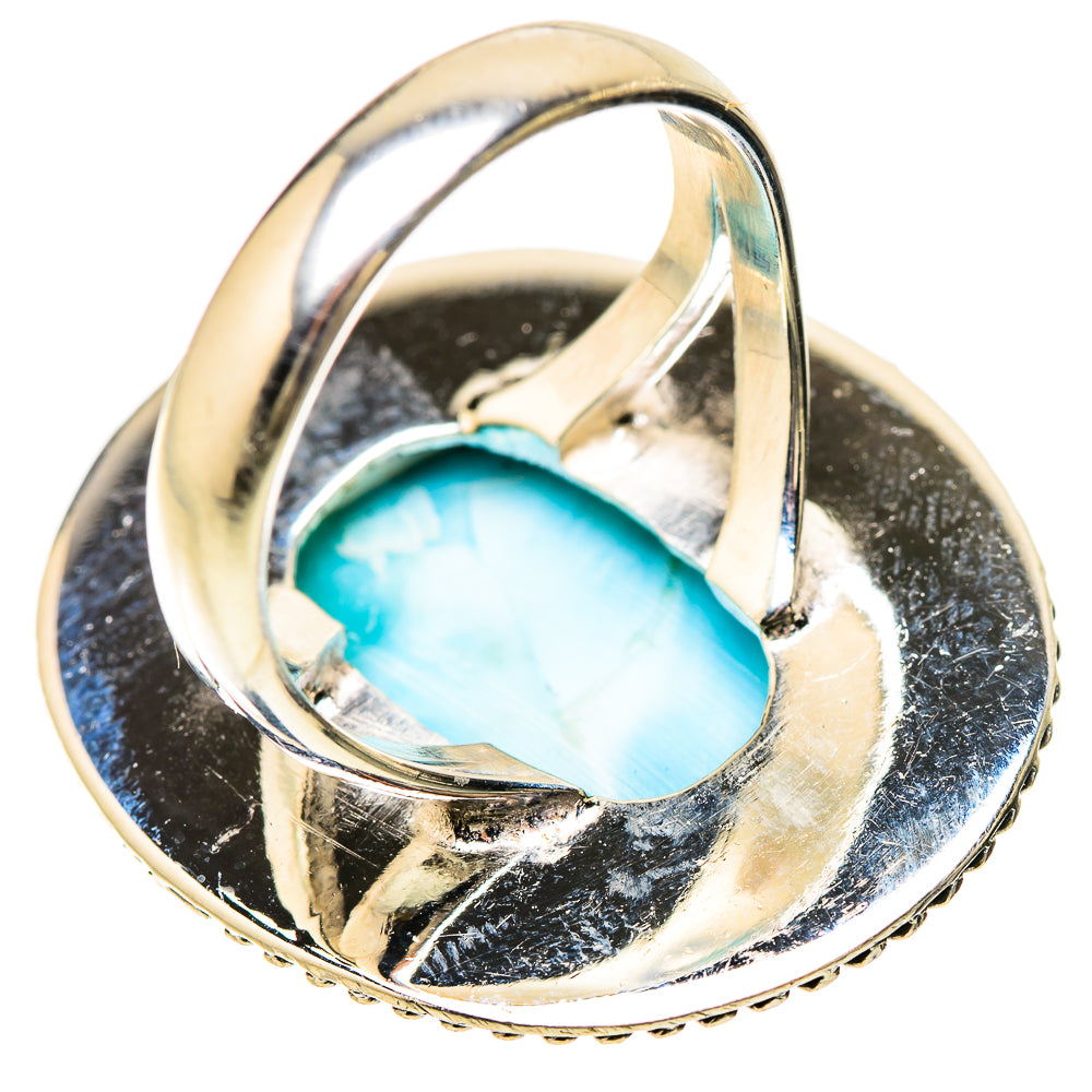 Larimar Rings handcrafted by Ana Silver Co - RING133885 - Photo 3