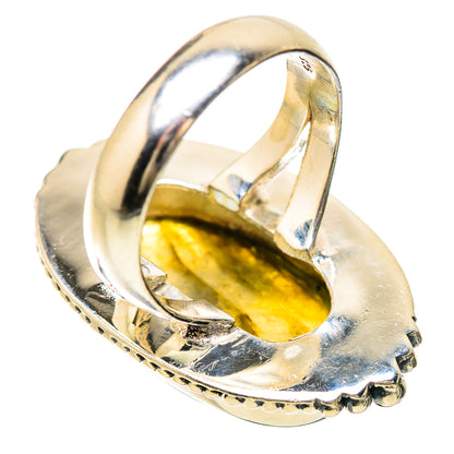 Labradorite Rings handcrafted by Ana Silver Co - RING133887 - Photo 3