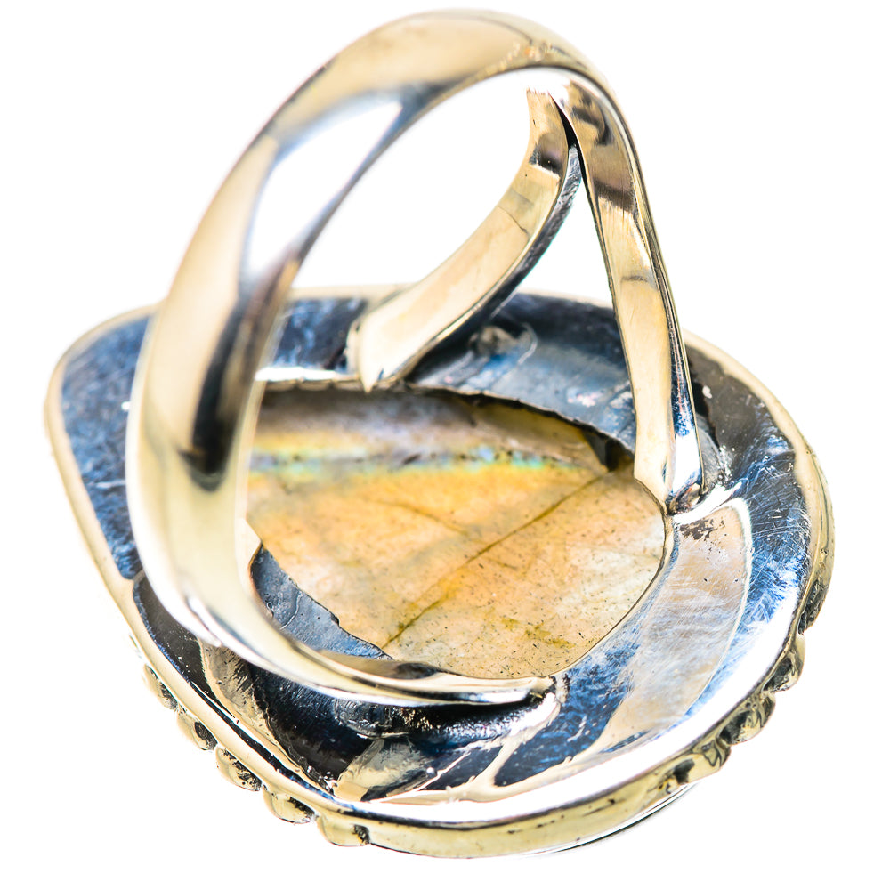 Labradorite Rings handcrafted by Ana Silver Co - RING133898 - Photo 3