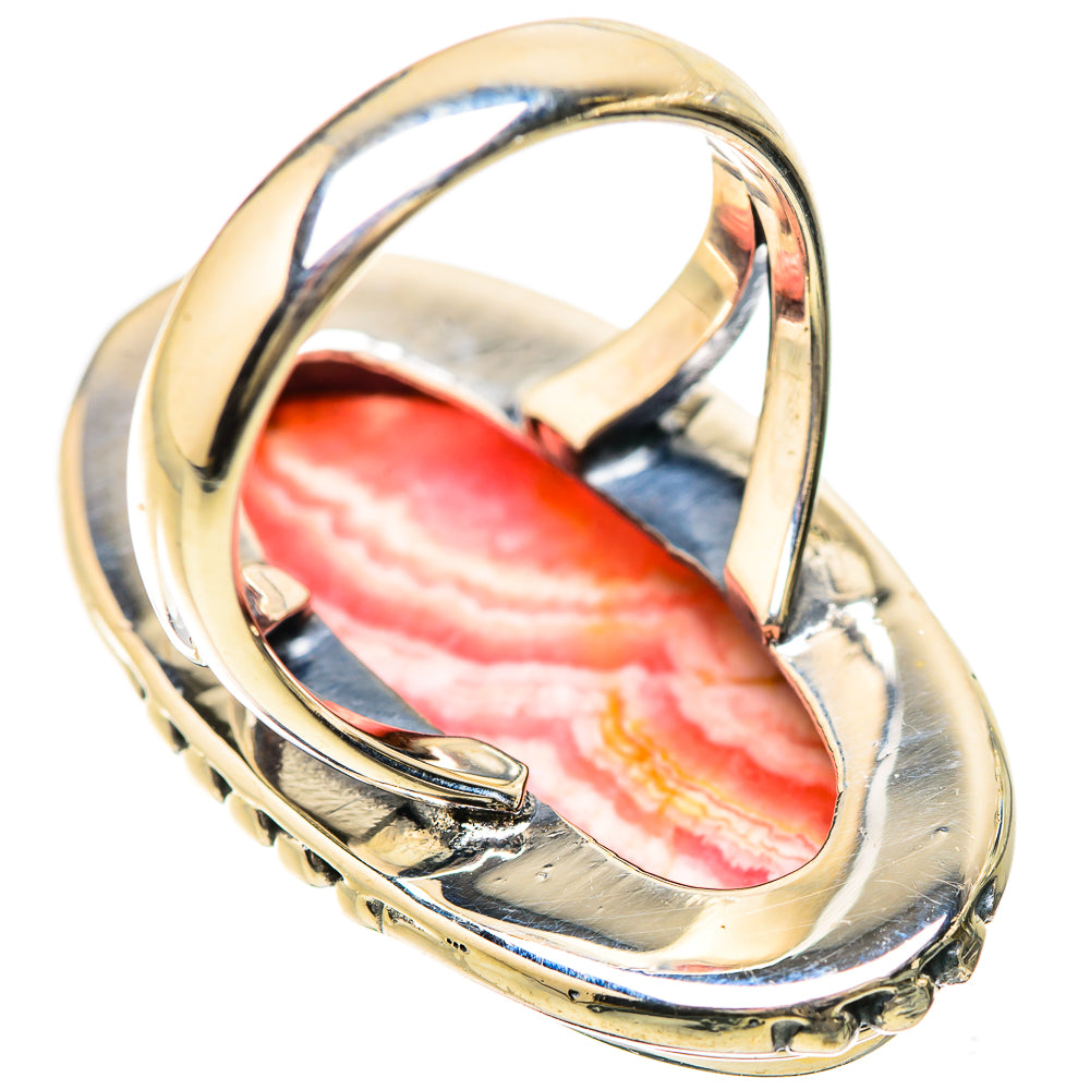 Rhodochrosite Rings handcrafted by Ana Silver Co - RING133900 - Photo 3