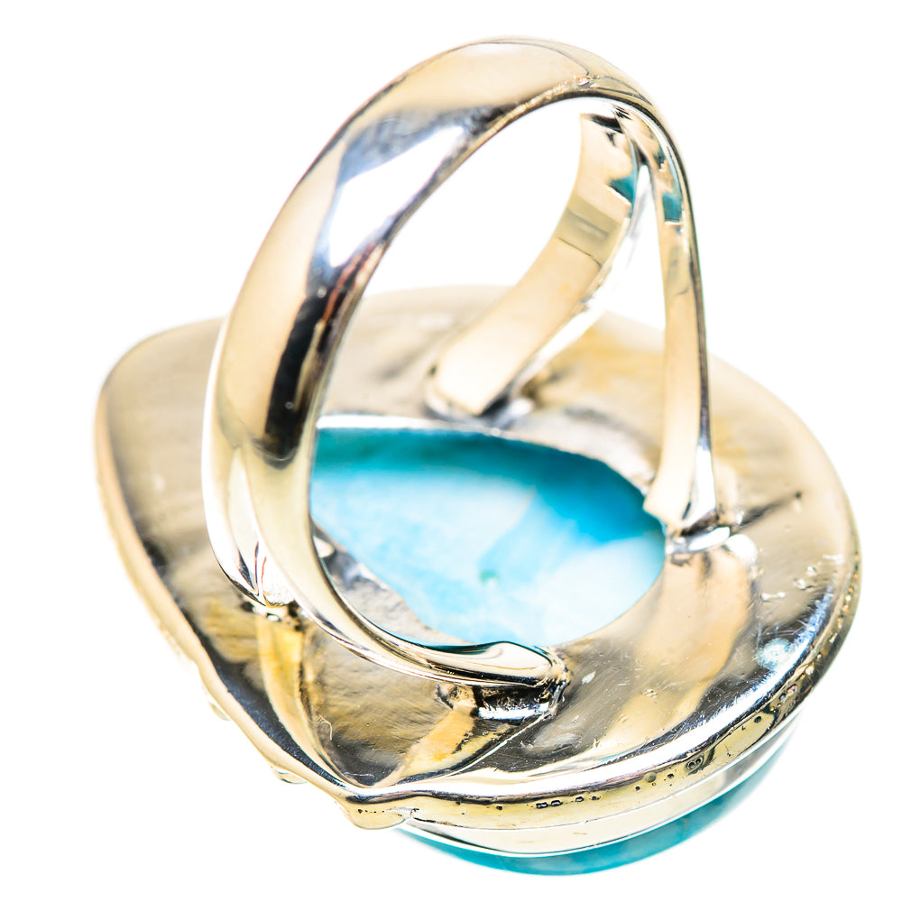 Larimar Rings handcrafted by Ana Silver Co - RING133909 - Photo 3