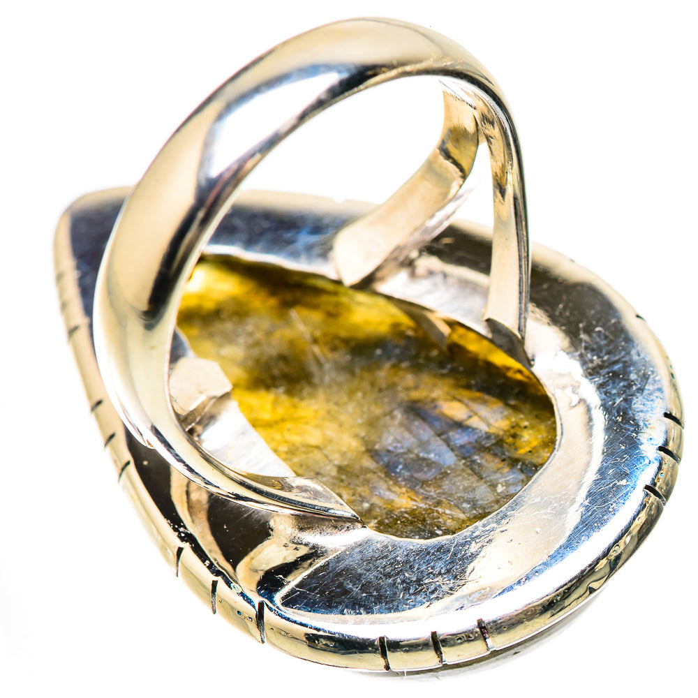 Labradorite Rings handcrafted by Ana Silver Co - RING133911 - Photo 3